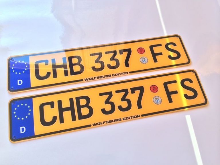 Euro Style Custom Number Plates Jays Custom Graphics