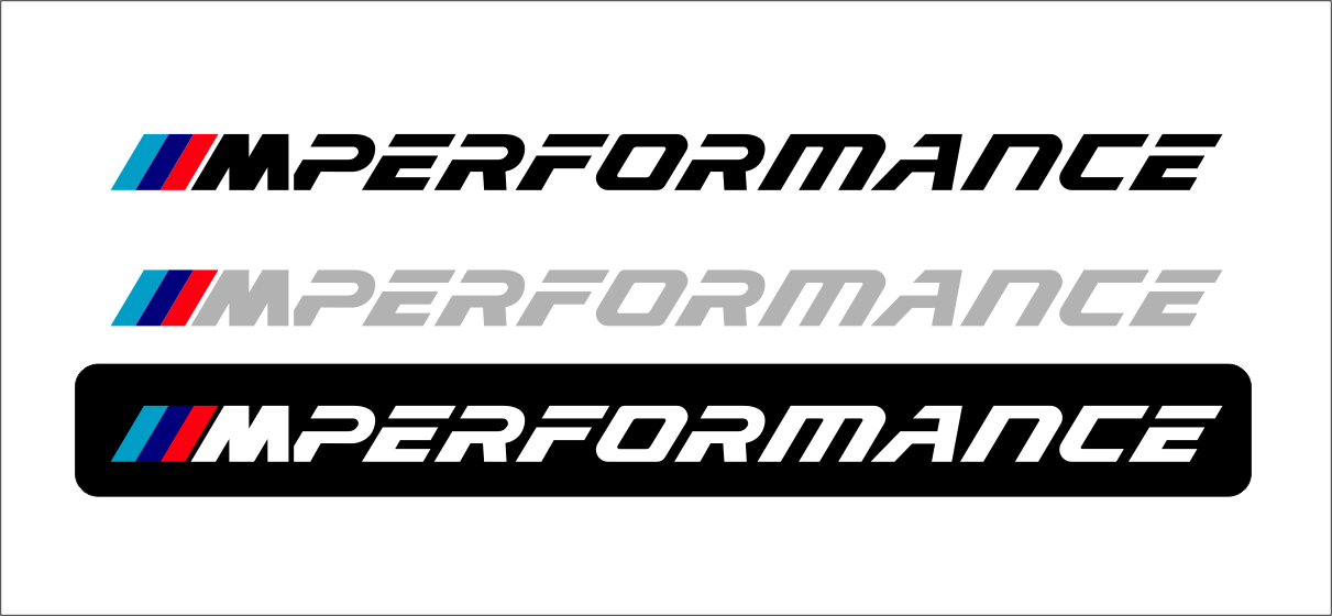 M Performance Sticker (New Spec) – Jays Custom Graphics
