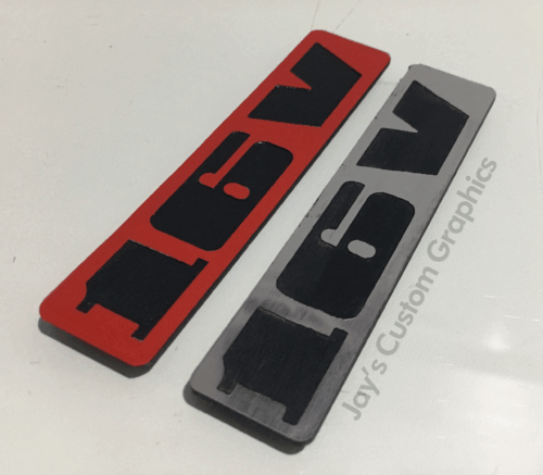 VW 16V Badge 100mm x 20mm