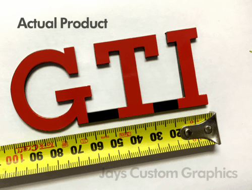GTI Grille Badge Mk1 / 2