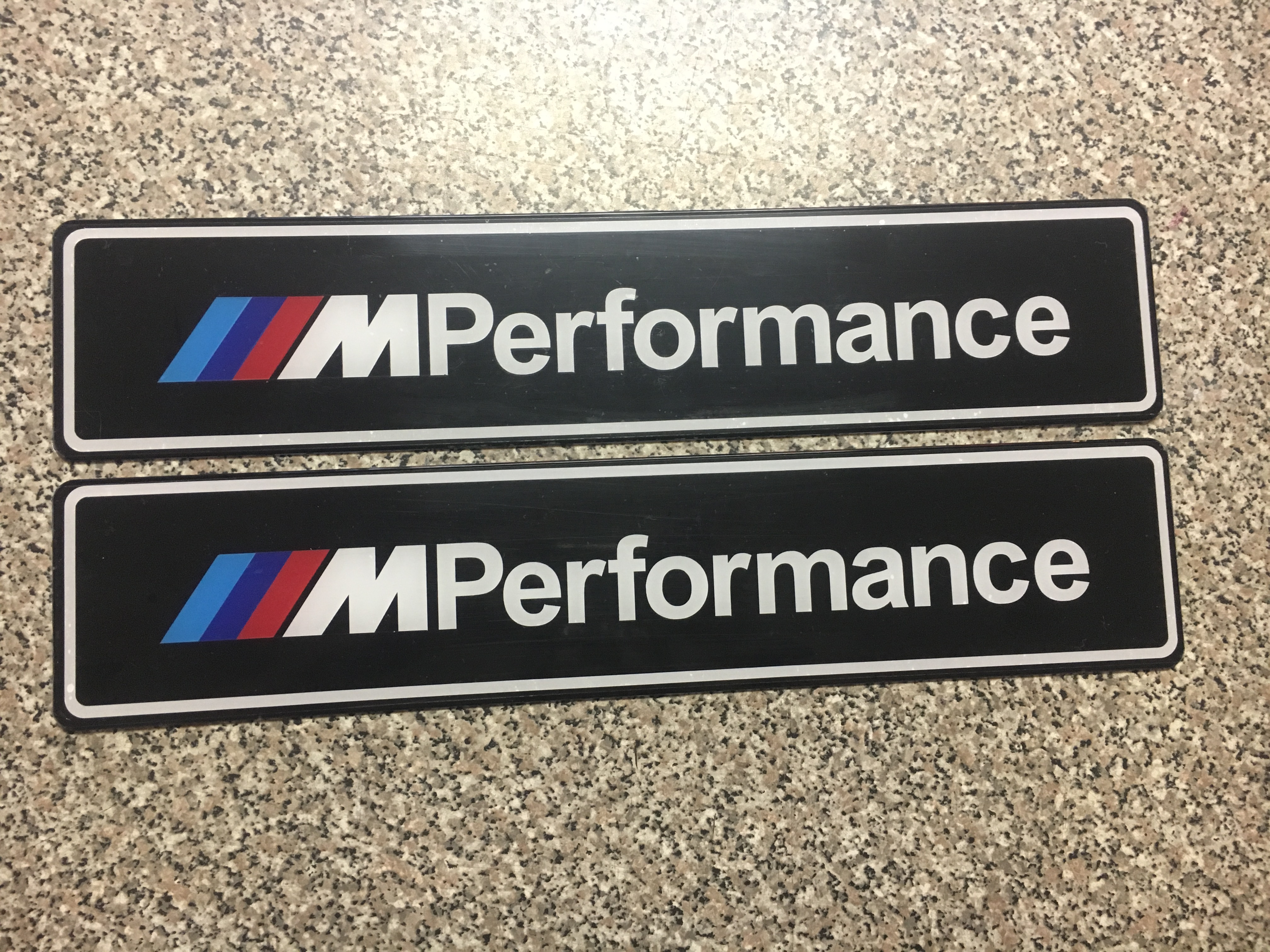 ///M Performance Number Plate Jays Custom Graphics