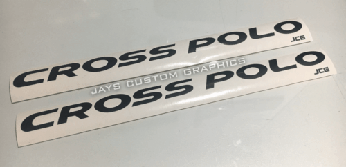 CROSS POLO Rear door sticker Original spec