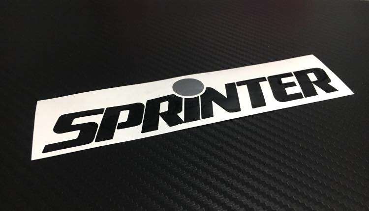 Toyota "Sprinter" sticker