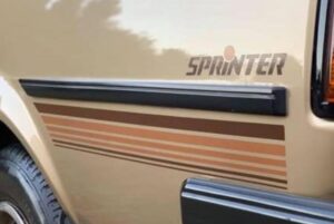 Toyota “Sprinter” sticker