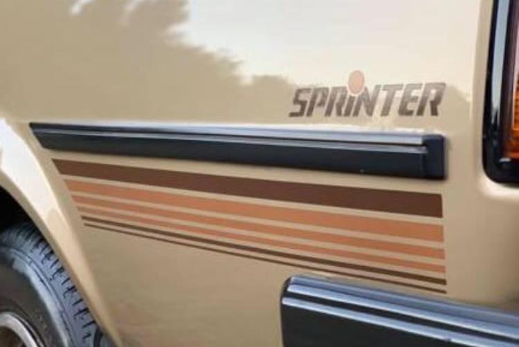 Toyota "Sprinter" sticker
