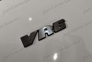 VR6 boot badge (SA Spec)