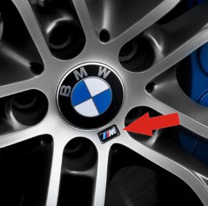 BMW Wheel ///M emblem replacement